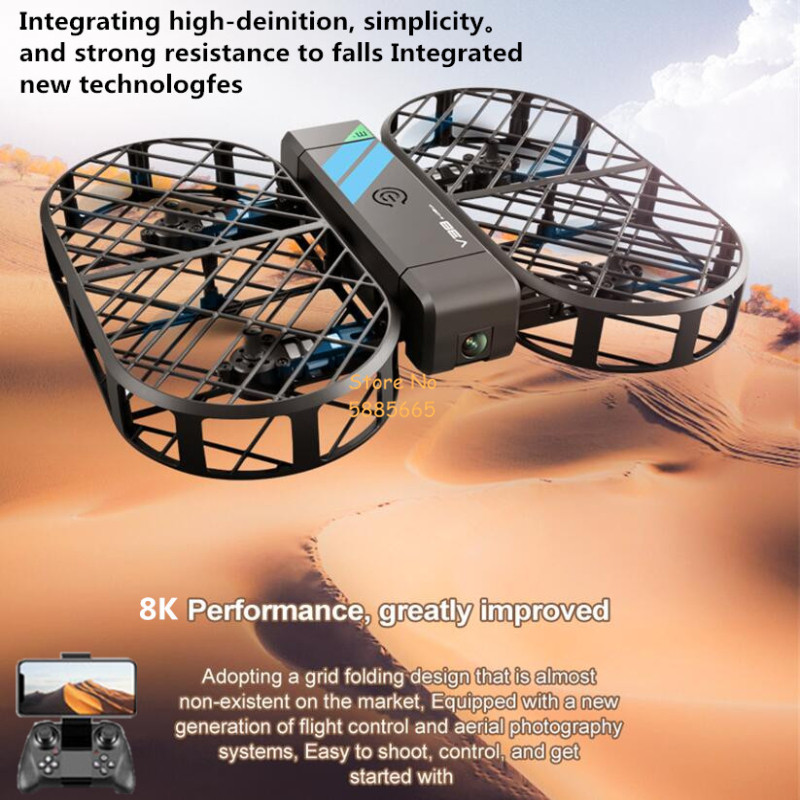 Drone Ae Rc - Камера 8K HD 360° ° Защита