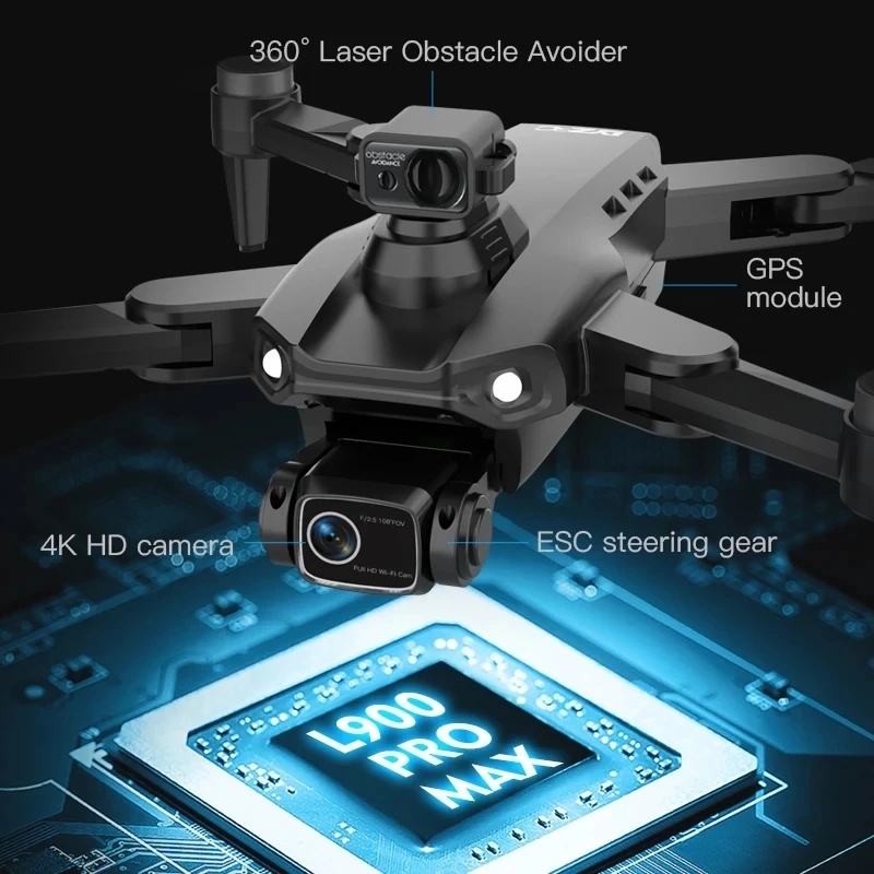 L900 Pro MAX GPS Дрон 4K Профе – обзор и цена Drone Ae Rc