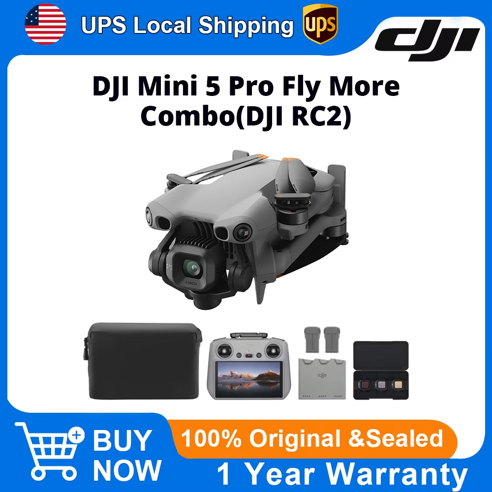 DJI Mini 5 Pro Fly More Combo: – обзор и цена Drone Dji Rc Mini