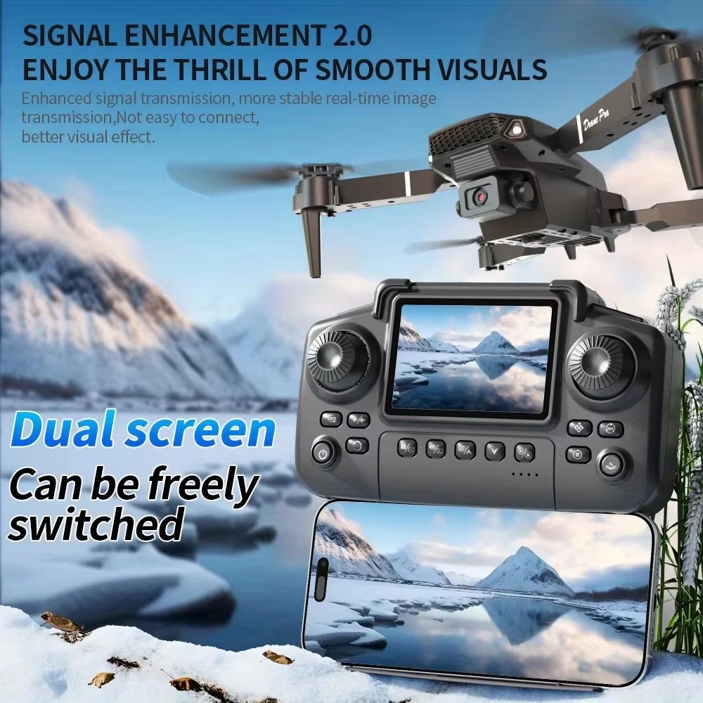 Новый дрон E88 2026 года с дву – обзор и цена Drone E88 Rc Quadcopter