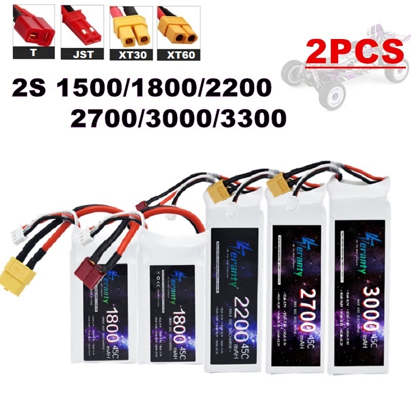 2 шт. 7,4 В Lipo 2S аккумулято – обзор и цена Drone Rc Leading