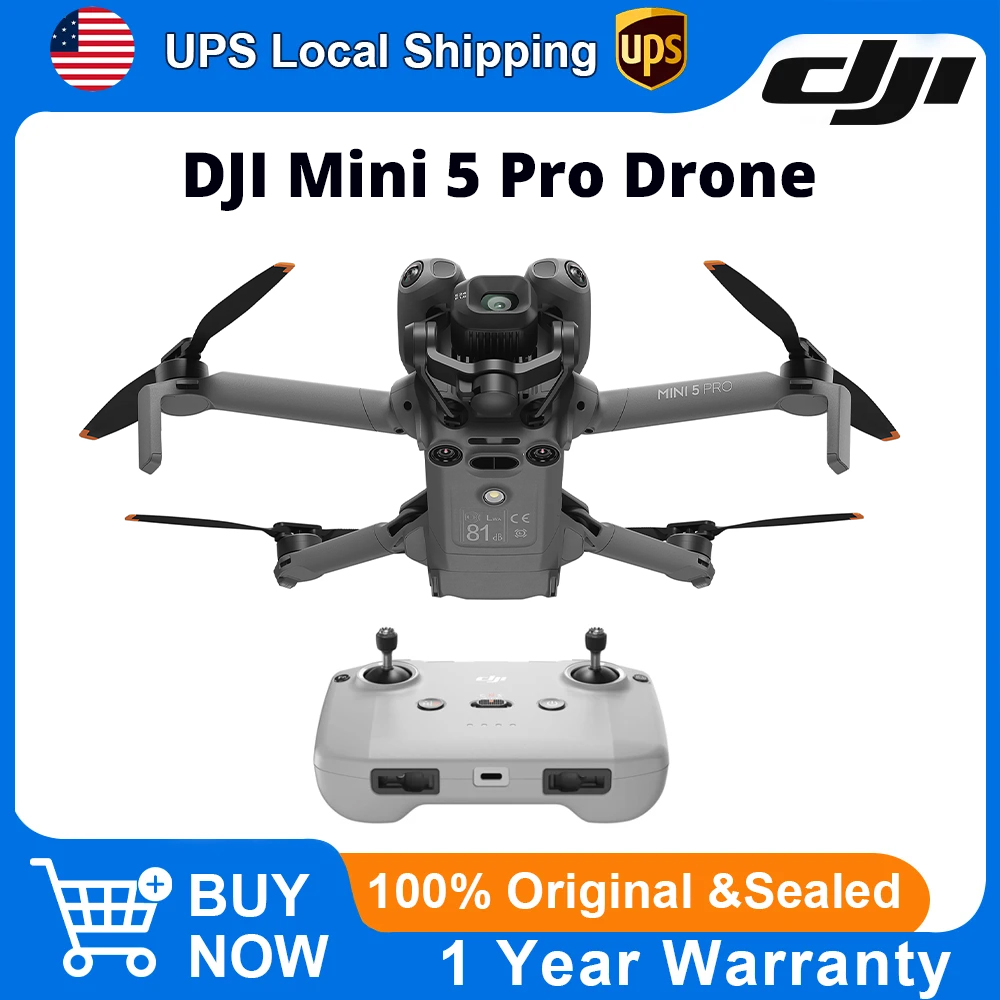 DJI Mini 5 Pro – дрон с камеро – обзор и цена Drone Dji Rc Mini