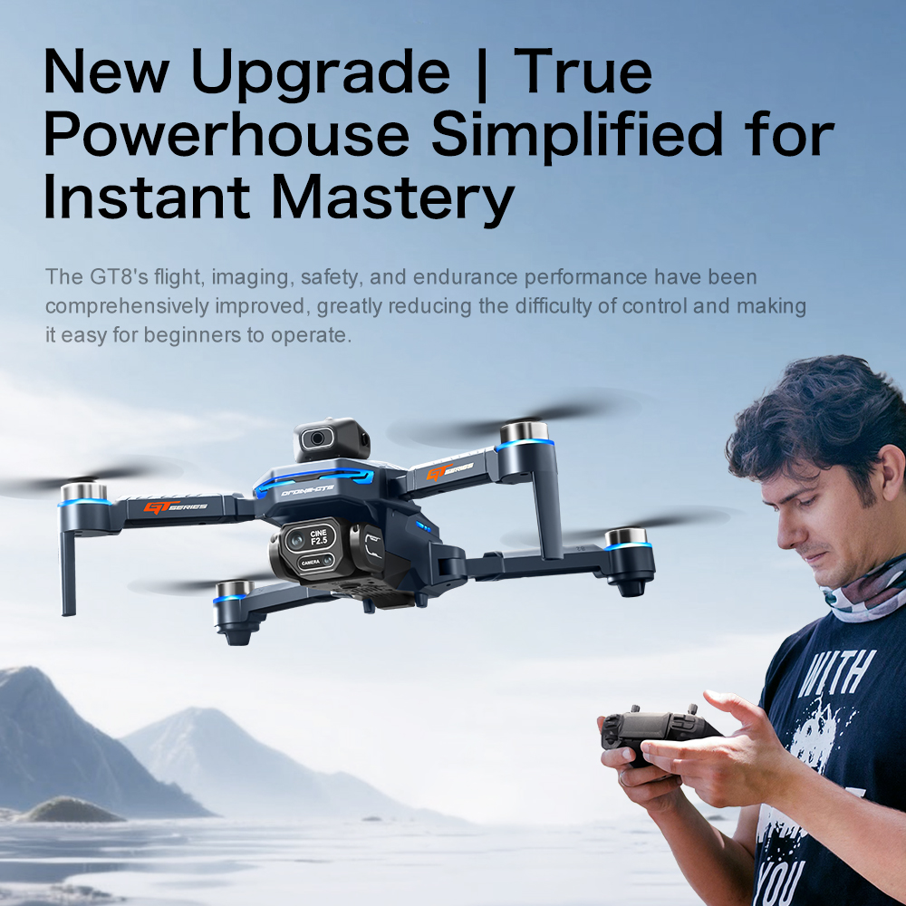 Новый дрон GT8 2026 года с про – обзор и цена Jjrc Drone X12